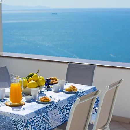 House In Positano With Panoramic Terrace *