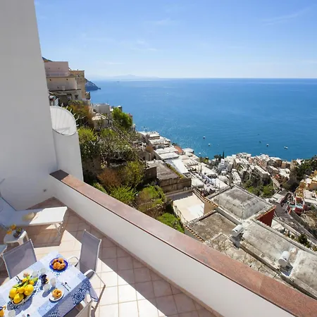 House In Positano With Panoramic Terrace *